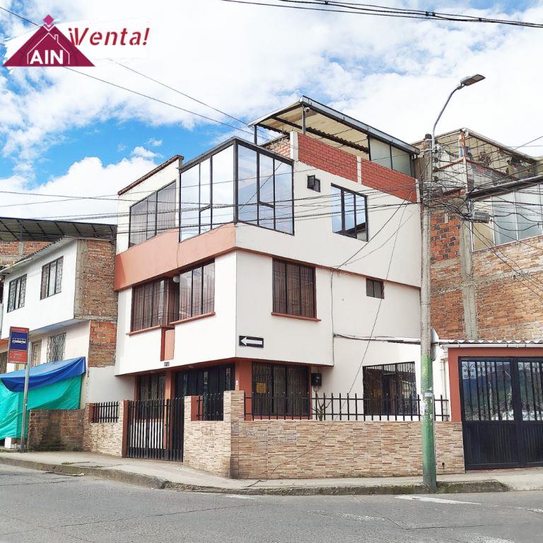 Casa en venta en la Carolina, esquinera, pasto nariño, agencia inmobiliaria de nariño